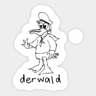 Derwald Derk Sticker